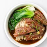 Braised Beef Noodle Soup from Din Tai Fung in Disneyland