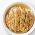 Fried Pork Chop Noodle Soup from Din Tai Fung in Disneyland