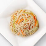 soy noodle salad from din tai fung in disneyland