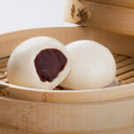 Steamed Red Bean Buns from Din Tai Fung in Disneyland