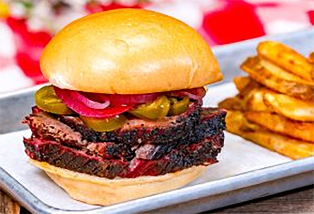 Smoked Beef Brisket Sandwich from Hungry Bear Barbecue Jamboree in Disneyland