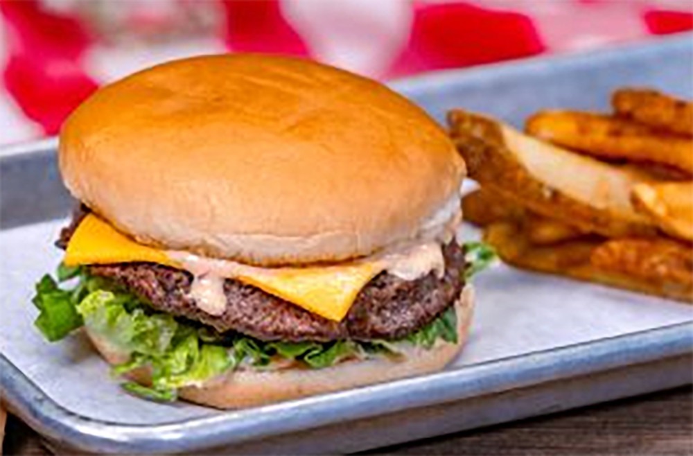 Classic Cheeseburger from Hungry Bear Barbecue Jamboree in Disneyland