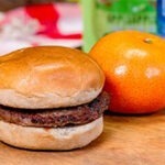 Hamburger Kids Meal from Hungry Bear Barbecue Jamboree in Disneyland