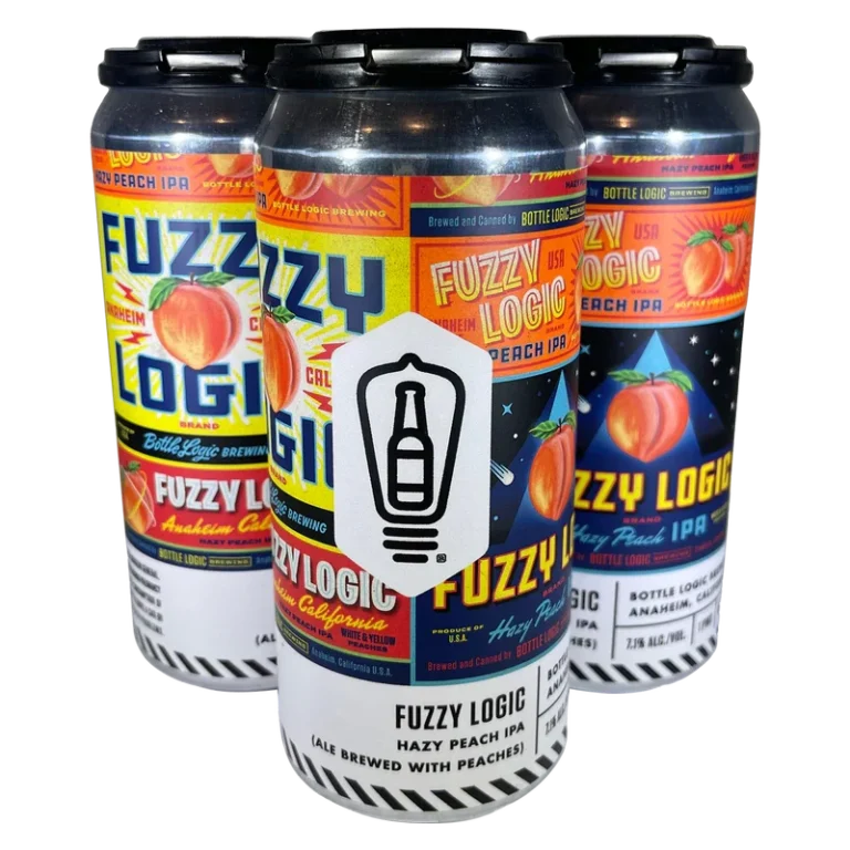 Bottle Logic Brewing, Fuzzy Logic Hazy Peach IPA