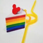 Scented Pride Cake Straw Clip