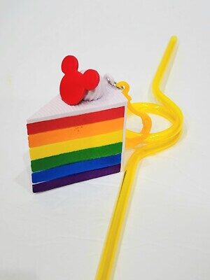 Scented Pride Cake Straw Clip