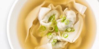 Wonton Soup (Vegetable & Kurobuta Pork) from Din Tai Fung in Disneyland