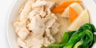 Sliced Chicken Noodle Soup from Din Tai Fung in Disneyland