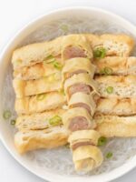 Tofu Puff & Glass Noodle Soup from Din Tai Fung in Disneyland
