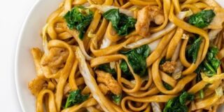 Wok Fried Noodles (Chicken) from Din Tai Fung in Disneyland