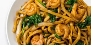 Wok Fried Noodles (Shrimp) from Din Tai Fung in Disneyland