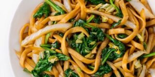 Wok Fried Noodles (Vegetable) from Din Tai Fung in Disneyland
