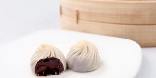Chocolate & Mochi Xiao Long Bao from Din Tai Fung in Disneyland