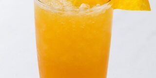 Fresh Orange Green Iced Tea from Din Tai Fung in Disneyland