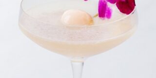 Pear Lychee Martini from Din Tai Fung in Disneyland