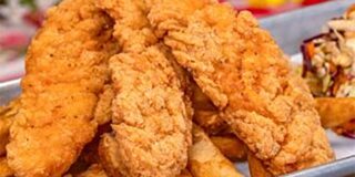 Chicken Tenders Plate from Hungry Bear Barbecue Jamboree in Disneyland