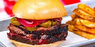 Smoked Beef Brisket Sandwich from Hungry Bear Barbecue Jamboree in Disneyland