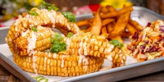 Corn Ribs Plate from Hungry Bear Barbecue Jamboree in Disneyland